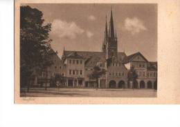 Saalfeld Geschäft Gustav Petersilge Bierhalle Robert Kohl Buchbinderei 2.5.1927 - Saalfeld
