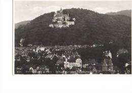 Wernigerode Gesamtansicht Wohnhäuser Mit Schloß Von Der Sennhütte Sw 18.7.1934 - Wernigerode