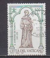 Z2086 - VATICANO SASSONE N°1026 - VATICAN Yv N°1020 - Usados