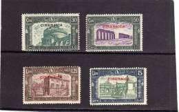 COLONIE ITALIANE CIRENAICA 1930 MILITIA 3 - MILIZIA III SERIE COMPLETA MNH - Cirenaica