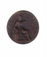 GREAT BRITAIN    1/2  PENNY  1900  (KM # 789) - C. 1/2 Penny