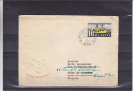 Suisse - Lettre De 1949 - Bus - Car Postal - Lettres & Documents