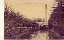 80 - Doullens       Rivière De L'Authie  Fabrique D'huile - Doullens