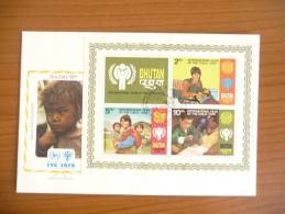 Bhutan - 1979 - Anno Internazionale Del Bambino - Mi Block 83A - Bhutan