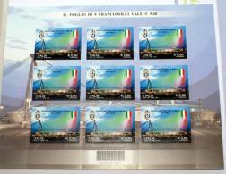 ITALY  2012 -  JUVENTUS CAMPIONE D'ITALIA 2011-2012 FULL SHEET MNH** - Blocks & Sheetlets