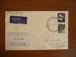 Nuova Zelanda - 1963 - Posta Aerea - Annullo ""Auckland Naval Base"" - Poste Aérienne