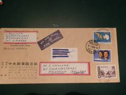 29/900/T     LETTRE  TO HOLLAND AND SEND TO CANADA - Storia Postale