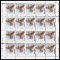 Canada MNH Scott #1288 Sheet Of 20 39c Symbolic Bird - United Nations International Literacy Year - Ganze Bögen