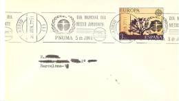 SPAIN. POSTMARK WORLD ENVIRONMENT DAY. MADRID 1977 - Franking Machines (EMA)