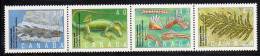 Canada MNH Scott #1309a Strip Of 4 40c Conodonts, Archaeopteris, Eusthenopteron Foordi, Hylonomus Lyelli - Prehistoric - Ongebruikt