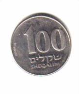 ISREAL    100  SHEQALIM  1984  (KM # 143) - Israël