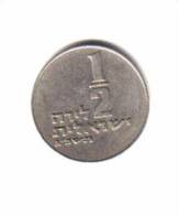 ISREAL    1/2  LIRAH  1963---Small Animals  (KM # 36.1) - Israel