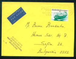 114490 / Envelope 1980 PAR AVION STADSKANAAL , SHIP Netherlands Nederland Pays-Bas Paesi Bassi TO BULGARIA - Briefe U. Dokumente