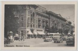 Moldova - Bessarabia - Chisinau - Prospekt Lenina - Old Time Bus - Car - Moldavia