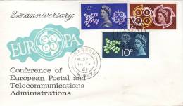 COMMEMORATIVI  /  Fest  Day Cover _  Busta Primo Giorno  _ CEPT - 1952-1971 Pre-Decimal Issues