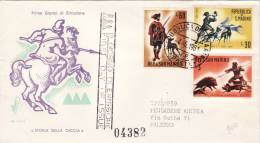 COMMEMORATIVI  /  Fest  Day Cover _  Busta Primo Giorno - Lire 60 + 30 + 3 - Storia Postale