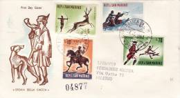 COMMEMORATIVI  /  Fest  Day Cover _  Busta Primo Giorno - Lire 5 + 4 + 10 + 70 - Storia Postale