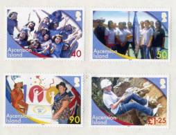 ASCENSION 2010 - Scoutisme, Girl Guides - 4v Neufs - MNH - Ascension (Ile De L')