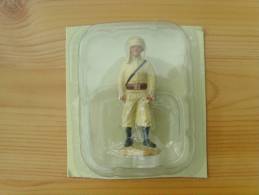 Figurine Plomb N S L Atlas  "  Tirailleur ( Texte Decoupe ) "  N°46 - Zinnsoldaten