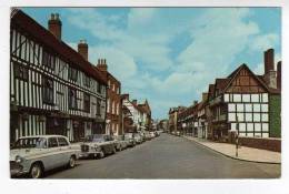 Carte Postale STRATFORD 1964 FALCON HOTEL NEW PLACE Cachet Postal 1964 Flamme SHAKESPEARE ANNIVERSARY YEAR ANGLETERRE - Stratford Upon Avon