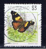 NZ Neuseeland 1991 Mi 1210 Schmetterling - Usados