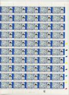 CHAMBERY LA CATHEDRALE     -   FEUILLE DE 50 TIMBRES A 4,50 - Full Sheets