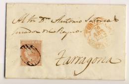 SPANIEN - 1852 , Isabella - Nach TARRAGONA - Briefe U. Dokumente