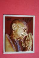 Mahatma Gandhi Gandhi  Inde INDIA Célébrité/Personnalité Timbre-Stamp Neuf **Relief BHUTAN BHOUTAN इंद - Bhoutan