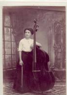 75 - Paris   Musicien   Contrebasse      Carte Photo   Charlotte Ambrosette - Rennes