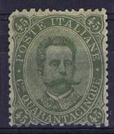 Italy: 1899 Sa 46Mi 51, MH, Thin Paper , Irregular Perforation Perforazione Irregolare - Ongebruikt