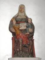 VAEcdf003 - CHATEAUNEUF DU FAOU   " Ste Anne, La Vierge Et L´Enfant " - (Statue Présente Dans L´église) - Châteauneuf-du-Faou