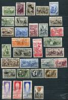 Russia 1933 Mi 424-461 Used Complete Year (-2 Stamps) Cv 140 Euro - Oblitérés