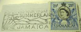 Jamaica 1956 Queen Elizabeth II Bananas 2.5d - Used - Jamaica (...-1961)