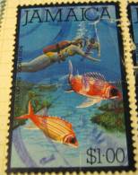 Jamaica Scuba Diving Ocho Rios $1.00 - Used - Jamaica (1962-...)