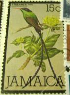 Jamaica 1979 Streamer Tail Hummingbird 15c - Used - Jamaica (1962-...)