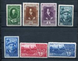 Russia 1948 Sc 1227-9,1252-3,1222-3 Mh Cv $52 Complete Sets - Neufs