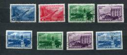 Russia 1948 Sc 1302-3,1307-9 (perf+imperf ) Used Complete Setds CV $56 - Usados