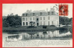 PARON 1911 LE CHATEAU AVEC HISTORIQUE CARTE EN TRES BON ETAT - Paron