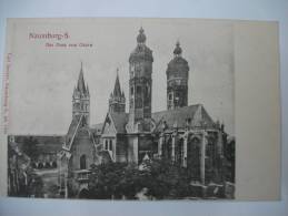 (1/2/45) AK Naumburg A.S. "Der Dom Von Osten" Von 1908 - Naumburg (Saale)