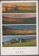 Used Picture Postcard, The Royal Crescent Of Bath, England, United Kingdom As Per Scan - Bath