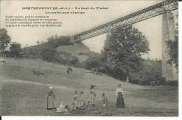 MONTREVAULT  Un Bout Du Viaduc - Le Matin Aux Champs - Montrevault