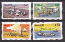 F0027 - BRAZIL Yv N°1079/82 ** FOLKLORE COSTUMES ARTISANAT - Unused Stamps