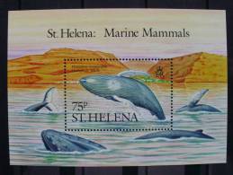 St. Helena 477 Block 8 **/MNH, Wale - Saint Helena Island