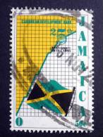 Jamaica - 1995 - Mi.nr.857 - Used - 25 Years Caribbean Development Bank - Flag Of Jamaica - Giamaica (1962-...)