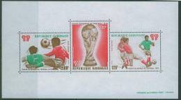 B378N0015 Football Bloc 30 Gabon 1978 Neuf ** Coupe Du Monde Argentina 78 - 1978 – Argentina