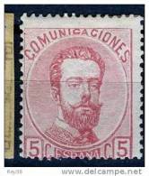 AMADEO I, 1872  25 CTS* - Unused Stamps