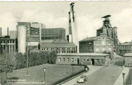 Gelsenkirchen, Zeche Consolidation Schacht 3/4/9 Mit VW Käfer, Ca. 60er Jahre - Gelsenkirchen