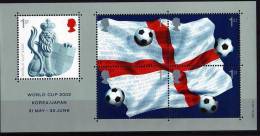 (137) Great Britain / GB / UK / Grande Bretagne  Sport / Football / Soccer / Fußball Sheet / Bf Bloc  ** / Mnh Mi BL 14 - Blocks & Miniature Sheets