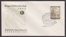 ## Europa-Rodelmeisterschaft 1962 Cover Brief Weissenbach B. Liezen Steiermark - Lettres & Documents