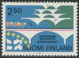 Finland Suomi 1989 Mi 1093 YT 1050 ** Assession Of Finland To, And 40th Ann. Of Council Of Europe - EU-Organe